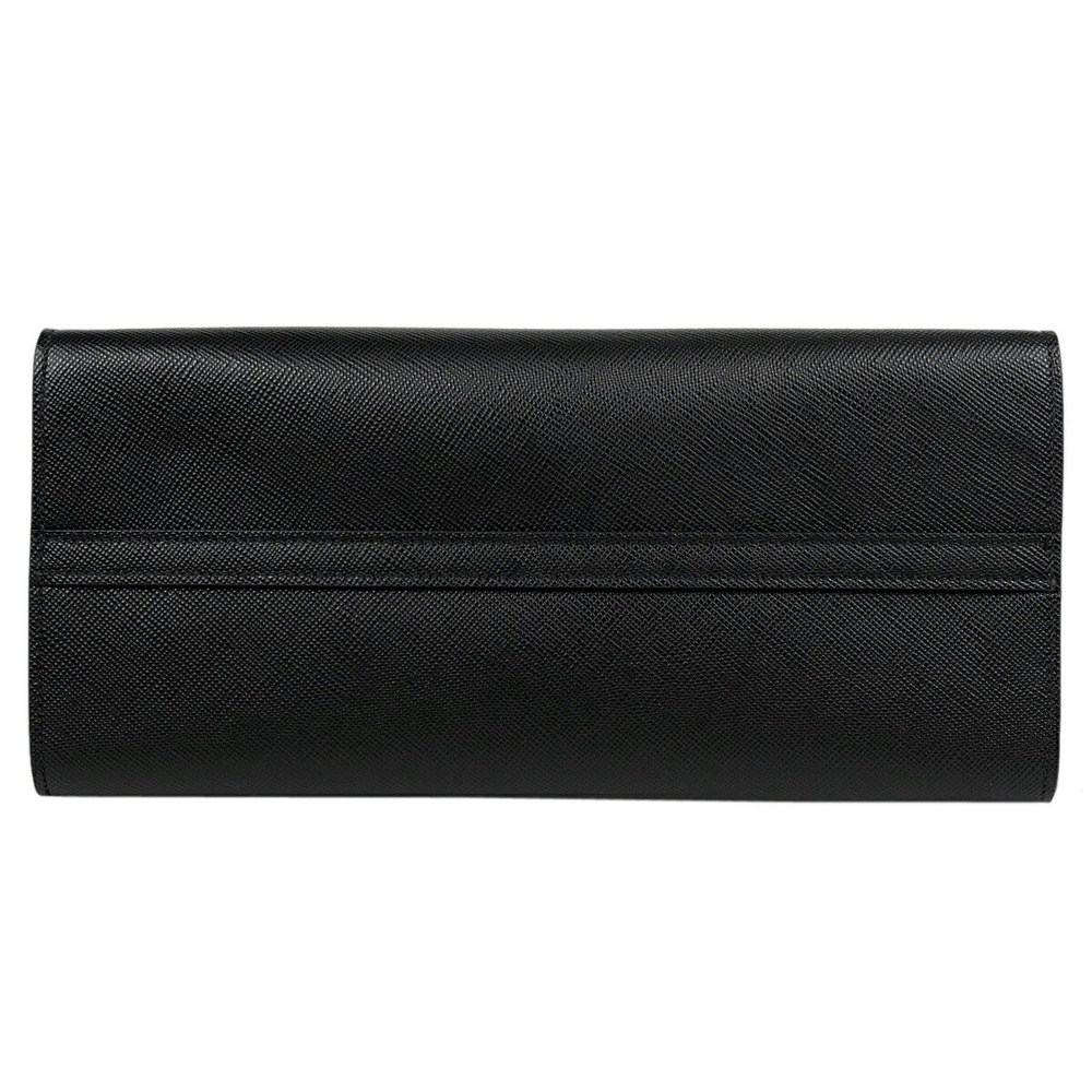 Prada Monochrome Handbag Shoulder Bag Saffiano Leather Nero Black - Picture 4 of 7